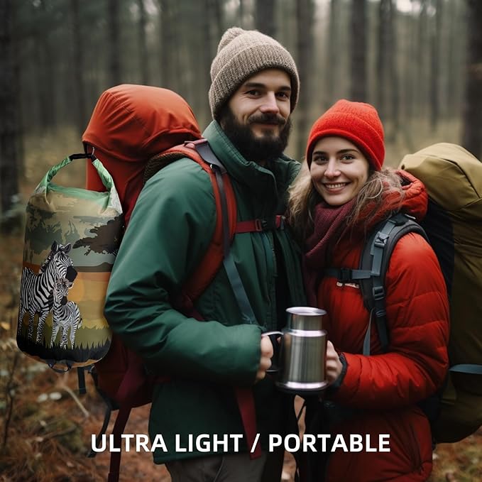 Outdoor Puffy Camping Blanket, Lightweight Windproof Warm Stadium Blanket, Packable Travel Camping Quilt for Cold Weather, Hiking, Backpacking, Sleeping, Hammock, Adventure 78"x 56"