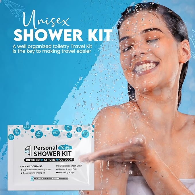 Compact Personal Shower Kit To-Go– Your Hygiene Companion for Travel, Gym, and Outdoor Adventures (1)