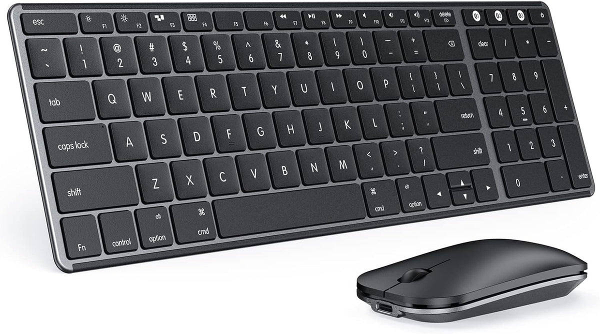 seenda SKM64-2 Bluetooth Keyboard and Mouse Combo for Mac, MacBook and iPad