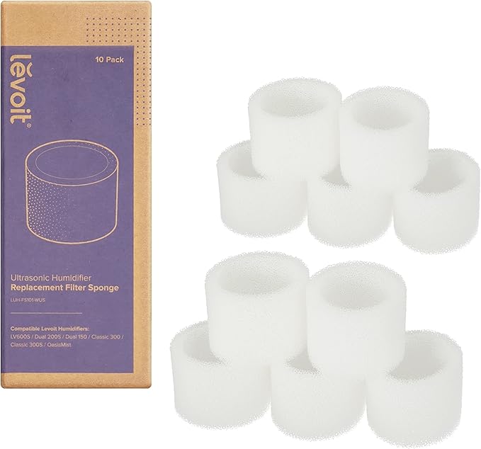 LEVOIT Dual 200S Smart Humidifiers & Top Fill Humidifier Replacement Filters & Air Purifiers for Bedroom Home