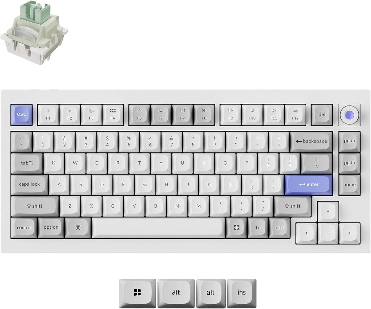 Keychron Q1 HE 8K Polling Rate Magnetic Switch Wired Keyboard