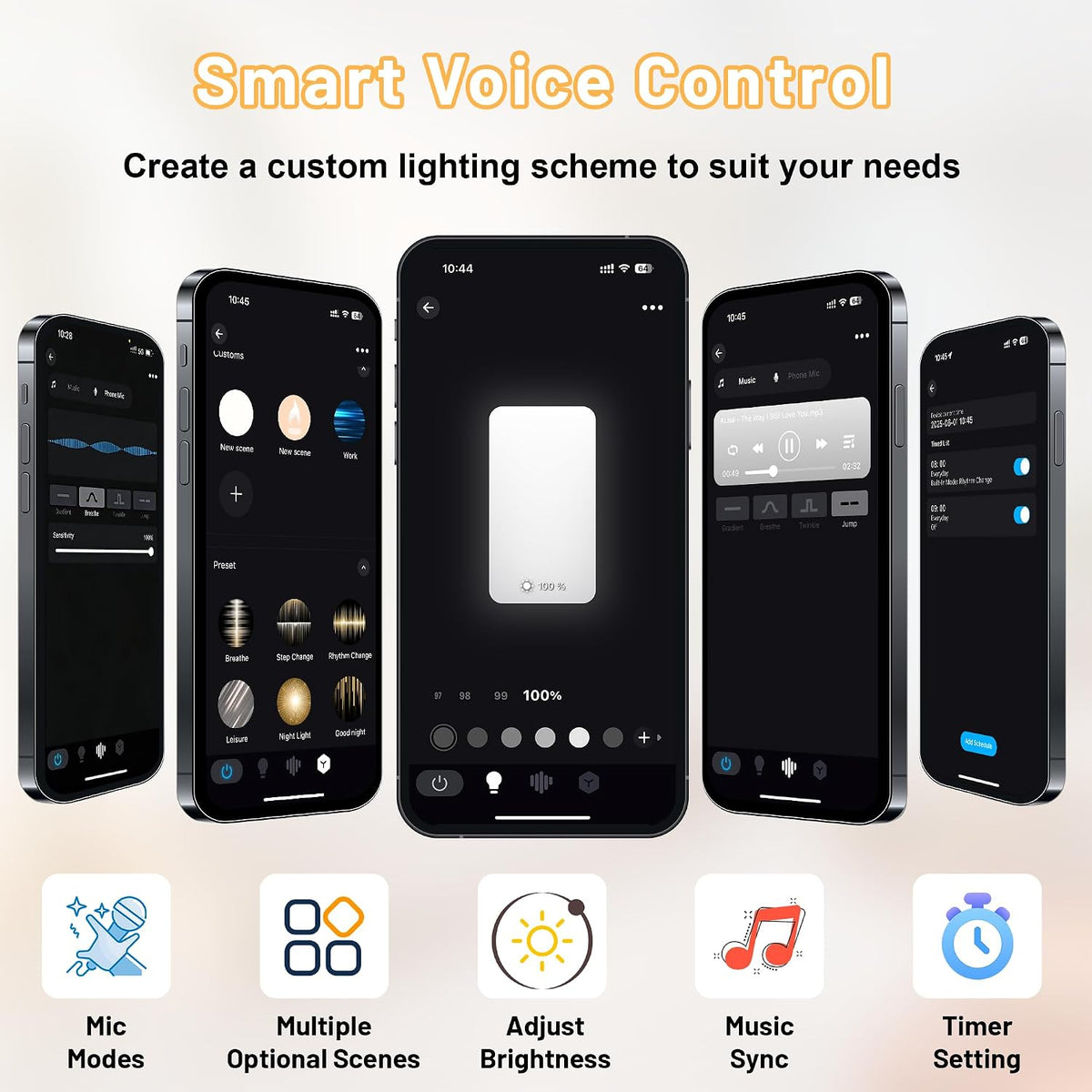 4 Pack LED Backlight Sheet, 24V 36W 6000K White Flexible Led Panel Lights with Alexa & APP Remote Control Dimmable Backlit Light 19.7X9.7 Inch for Translucent Stone/Marble/Onyx/Quartz Countertop