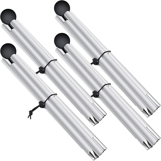 BOTINDO Tent Poles Replacement, Canopy Poles for Beach Accessories 6.5 Feet Beach Tent Canopy Extra Poles for Camping, Hiking, Backpacking, Parties (1)