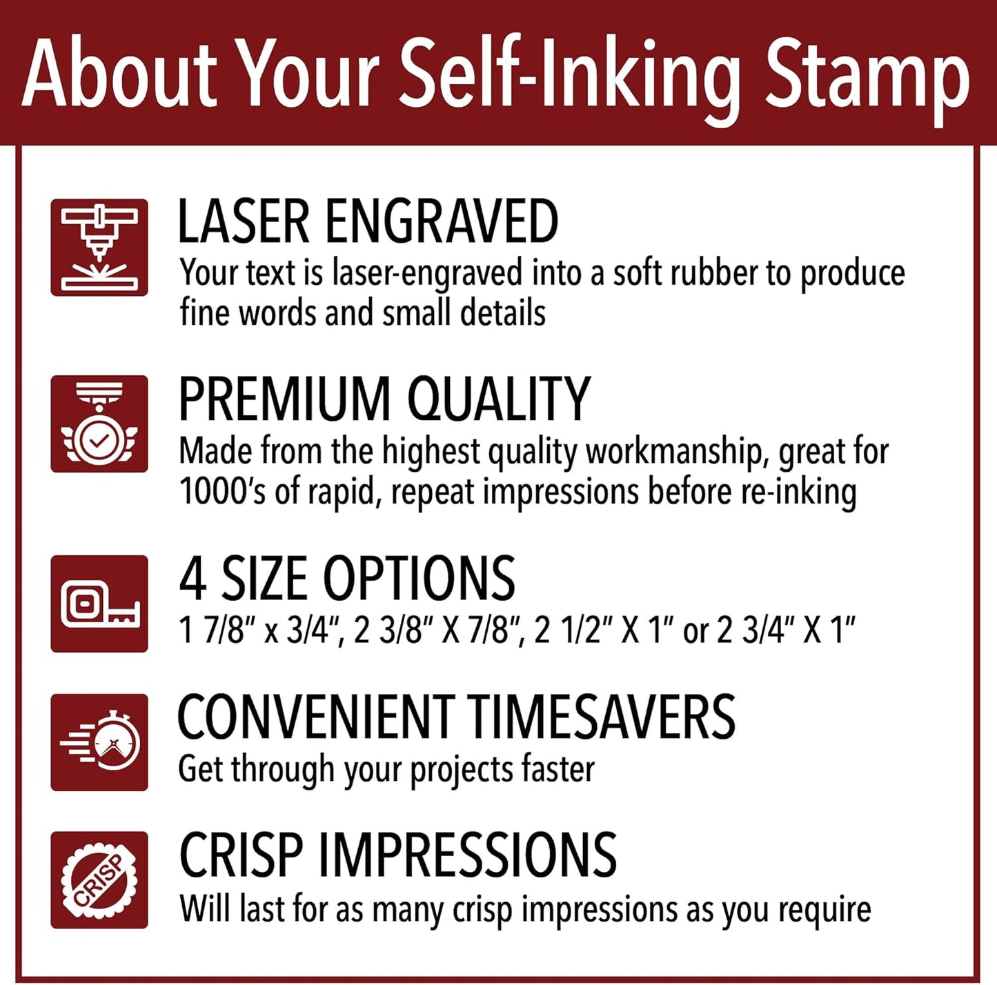 Entered Office Stamp | 4 Different Sizes | 20 Designs | Multiple Color Options | Perfect for Quick Validation of Office Documents (Entered, Medium)
