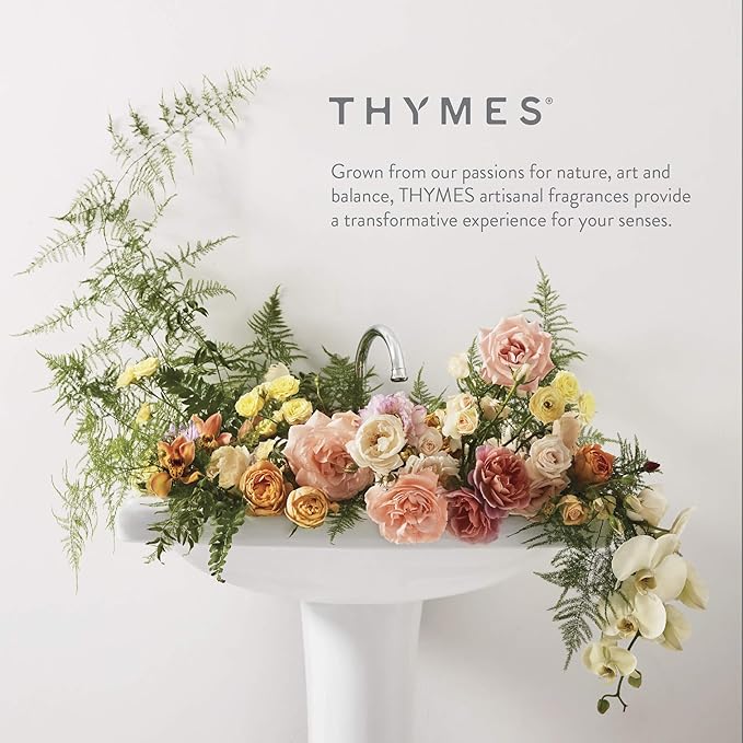 Thymes Hand Lotion Silver Pump - 8.25 Fl Oz - Aqua Coralline