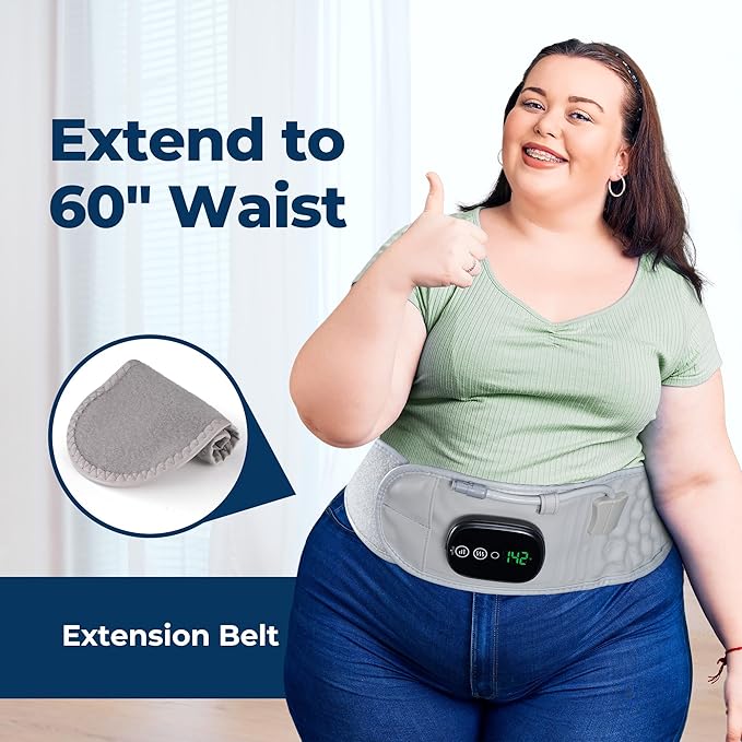 Decompression Back Support Belt for Lower Back Pain Relief, Spinal Air Traction Belt for Man&Woman Lumbar Pain Relief, Inflatable Belt One Size Fits 29-49 inches Waist