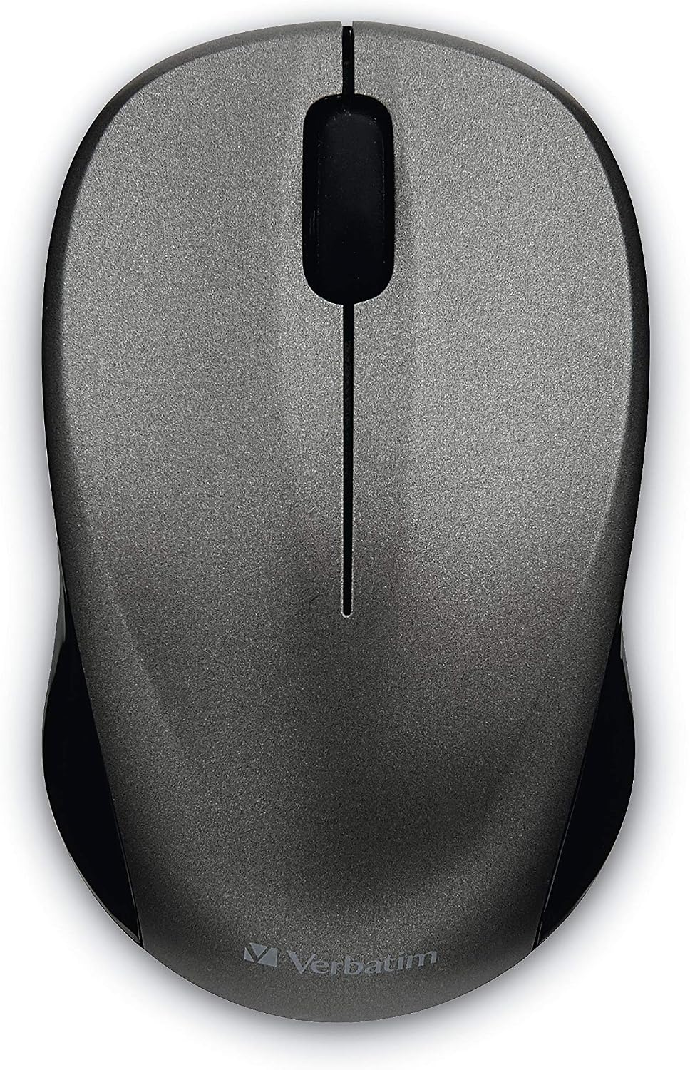 Verbatim Silent Wireless Blue LED Mouse, 2.4 GHz, Nano Receiver, Graphite