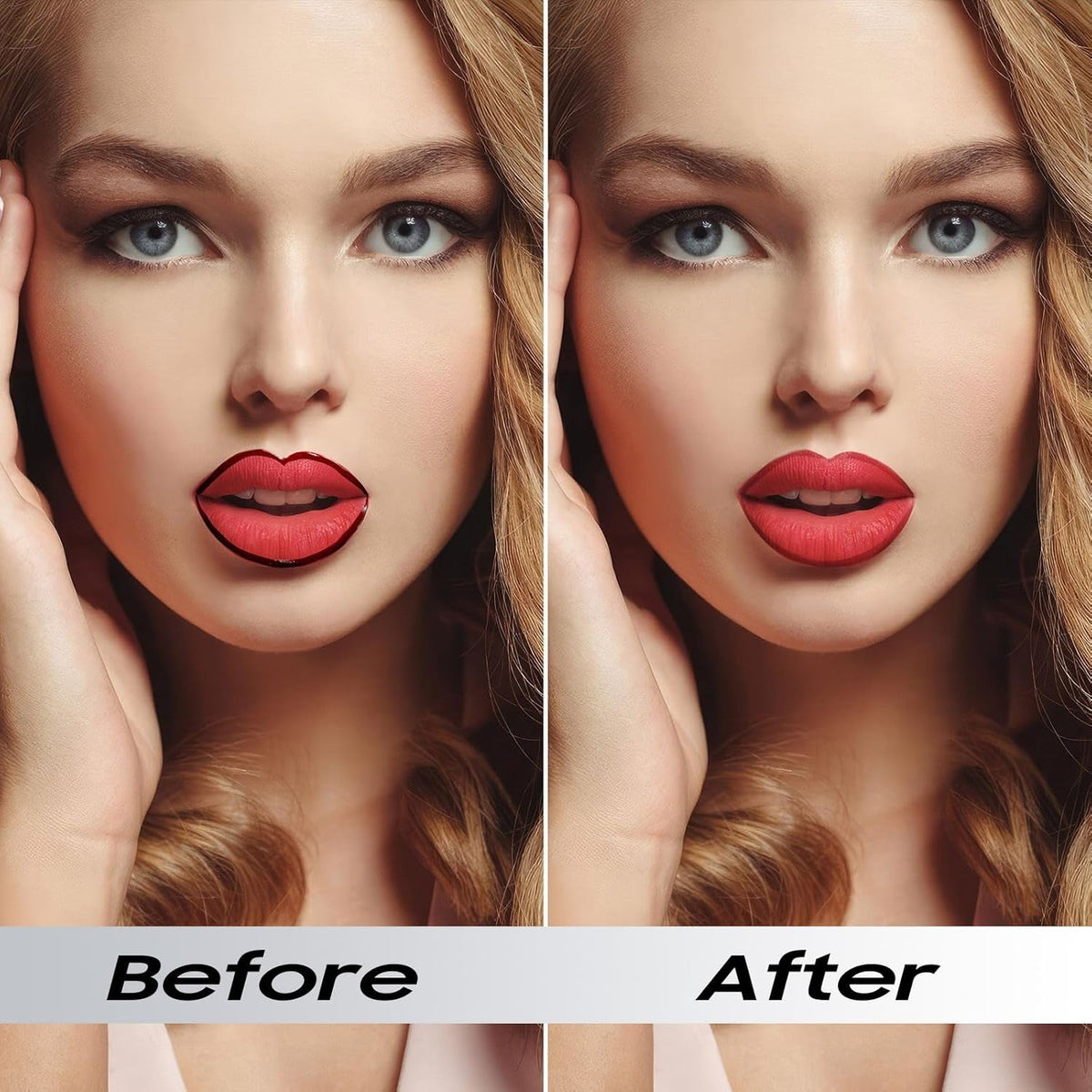Lip Stain Peel Off - Lip Liner Long-wear & Waterproof Moisturizing Lip Stain with Matte Finish, Transfer-Proof, Non-Stick Cup Lip Tint Stay On All Day (Rose)