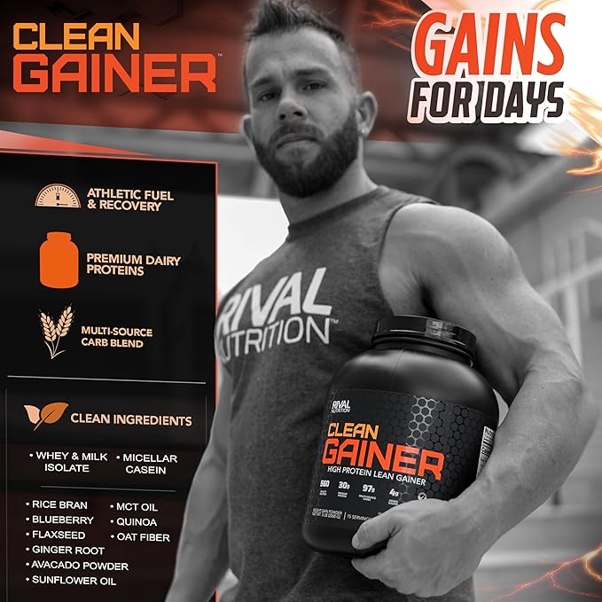 Rival Nutrition Gainer Soft Serve Vanilla 5lbs