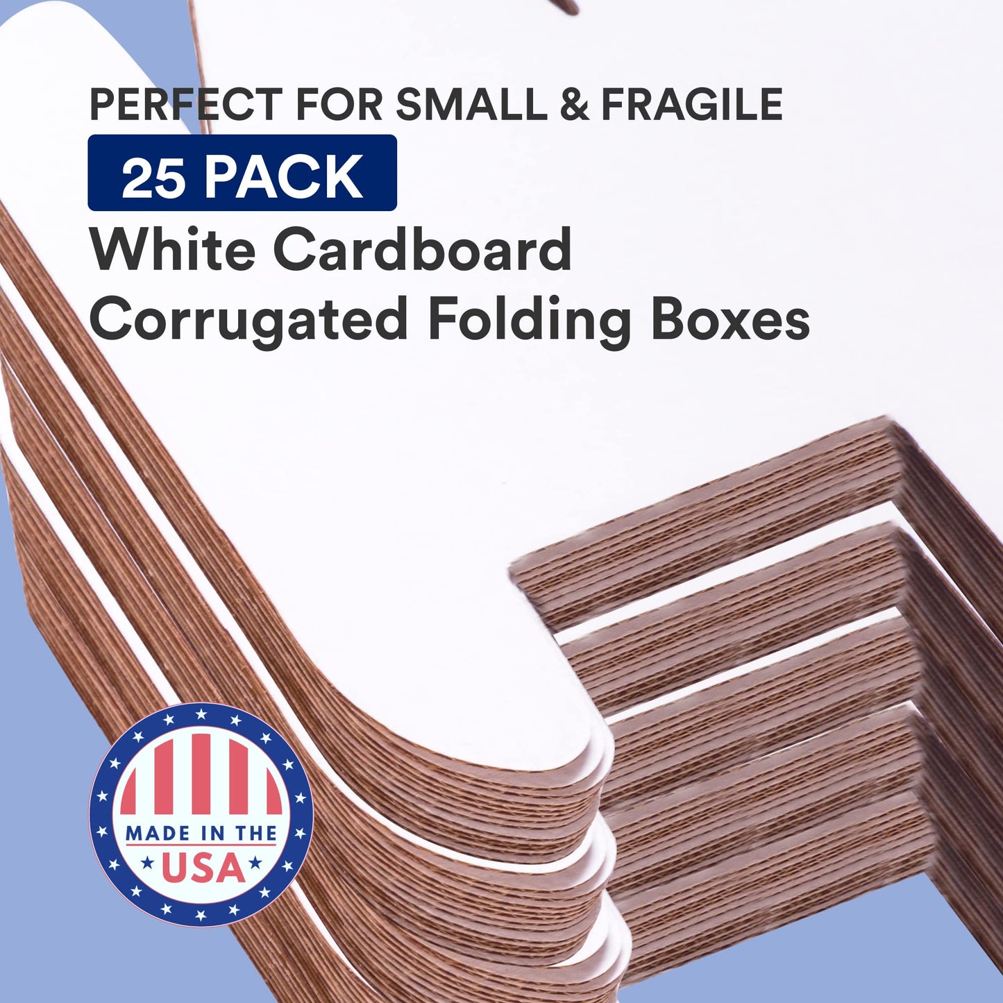 BOX USA Shipping Boxes Large 22'L x 18'W x 2.75'H, 25-Pack | Corrugated Cardboard Box for Packing, Moving and Storage 22x18x2 3/4