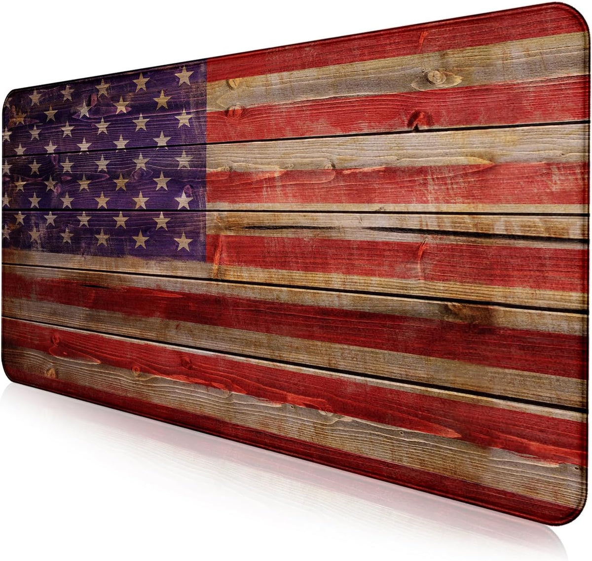 American Flag Gaming Mouse Pad, Suitable for Office and Study Keyboard Pads