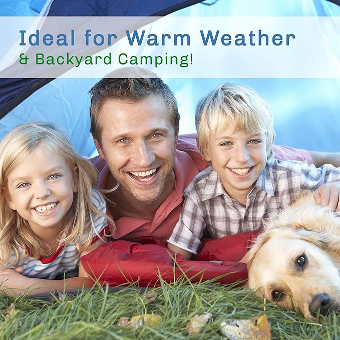 2 Person Camping Tent with Rain Fly and Carrying Bag