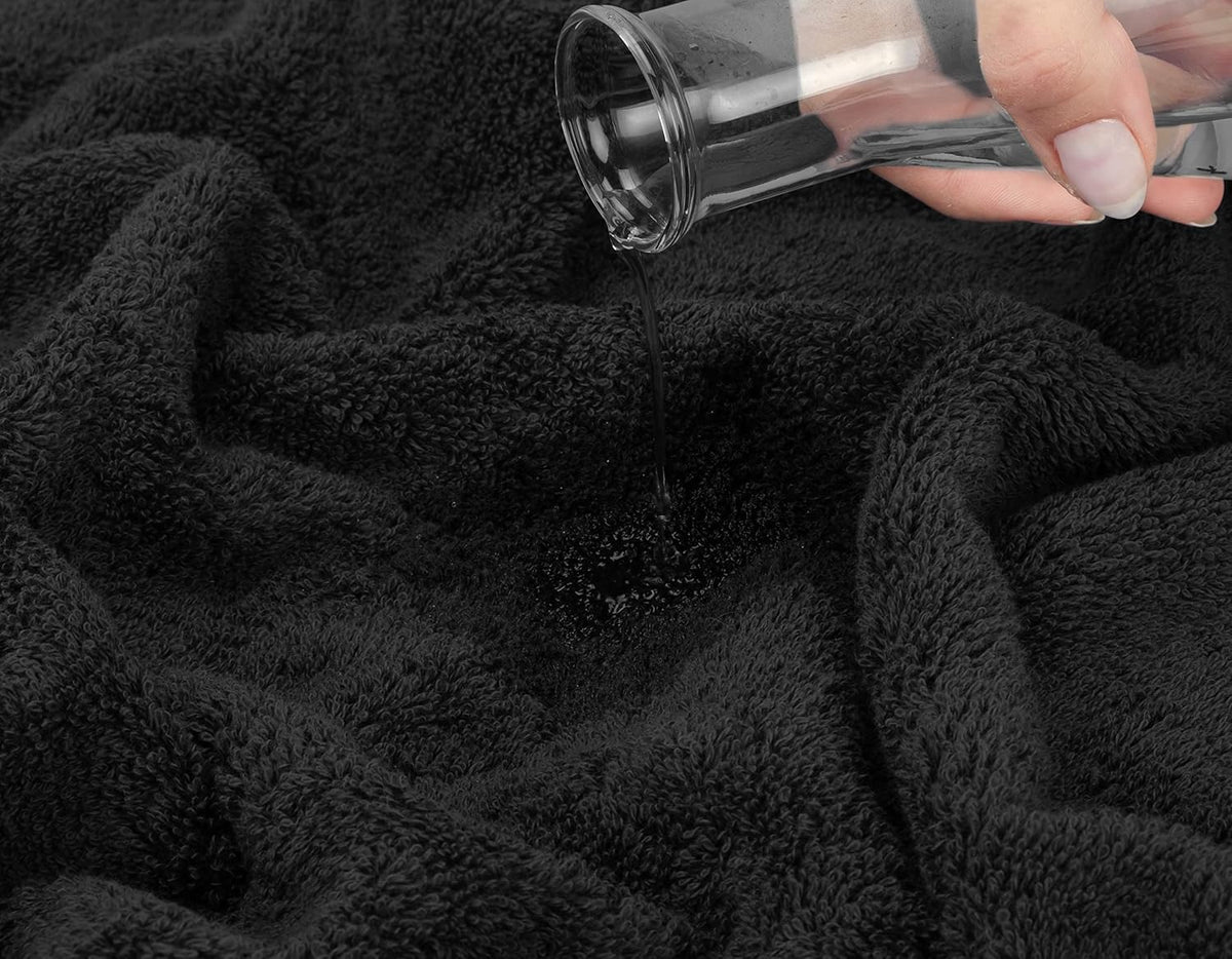 American Soft Linen 100% Cotton Luxury Turkish Towels, 6 Piece Towel Set
