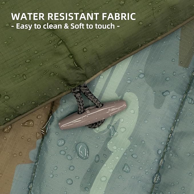 Outdoor Puffy Camping Blanket, Lightweight Windproof Warm Stadium Blanket, Packable Travel Camping Quilt for Cold Weather, Hiking, Backpacking, Sleeping, Hammock, Adventure 78"x 56"