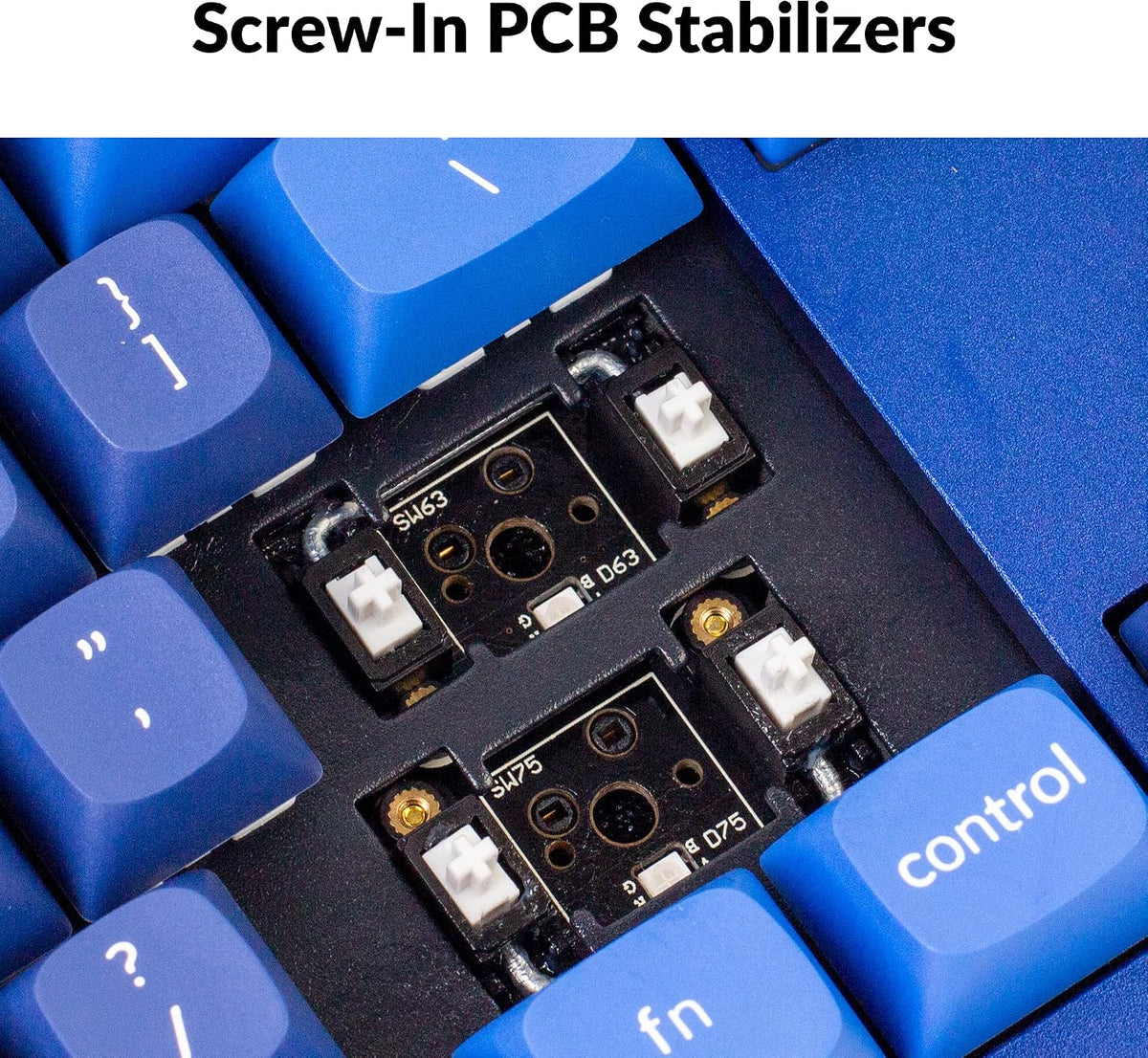 Keychron Q3 QMK/VIA Wired Custom Mechanical Keyboard, Full Aluminum TKL Layout, Programmable Macro with Hot-swappable Gateron G Pro Brown Switch, Compatible with Mac Windows Linux (Blue)