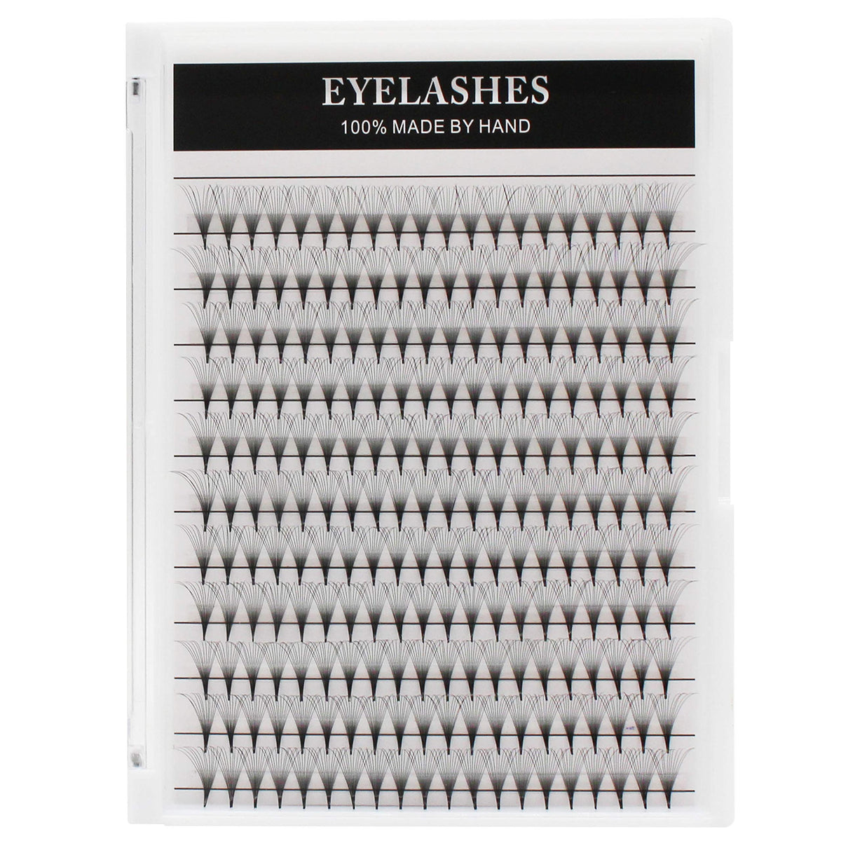 Dedila 10Rows-220pcs Pro Grafting12D Natural Long Premade Fans Eye Lashes Soft and Lightweight Beauty Individual False Eye Lashes Makeup Cluster Volume Eye Lashes Extensions 10-16mm to Choose (14mm)