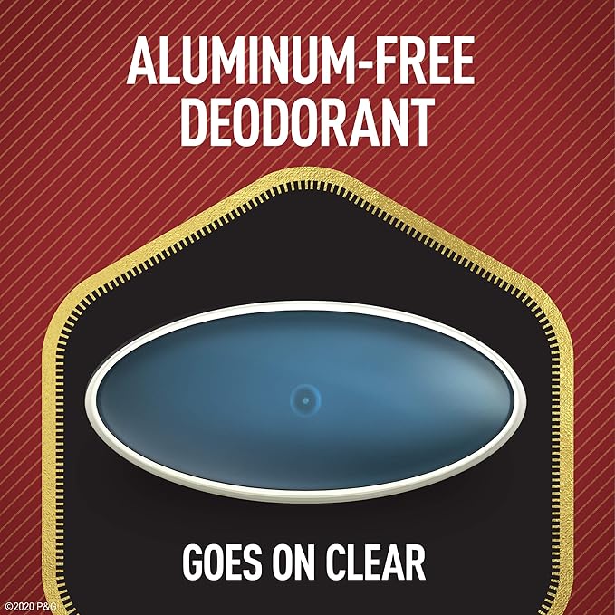 Old Spice Aluminum Free Deodorant for Men, 24/7 Odor Protection, 24/7 Freshness & Lasting Scent, Titan with Aged Oak Scent, 3.0 oz (Pack of 3)
