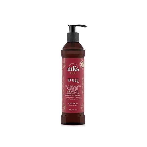 MKS eco, Original Scent - Split End Mender & Preventer Moroccan Argan Oil, Hemp Seed Oil Vegan Cruelty Free