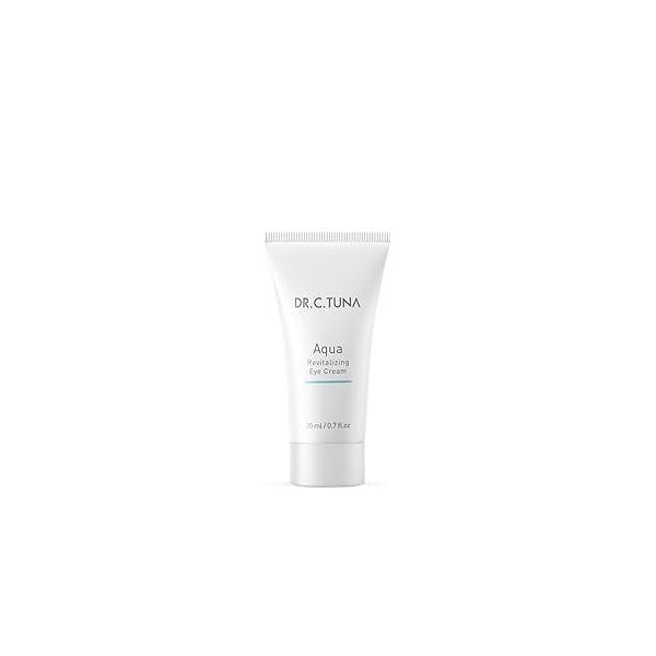 FARMASi Dr. C. Tuna Aqua Revitalizing Eye Cream - Hydrating & Smoothing with Hyaluronic Acid Sea Water Complex, Vegan-Friendly, 0.7 fl.oz / 20 ml