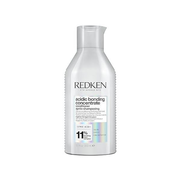 Redken Acidic Bonding Concentrate Conditioner For Damaged Hair Repair - Strengthens and Repairs Weak Brittle Hair, Sulfate-Free, With Citric Acid