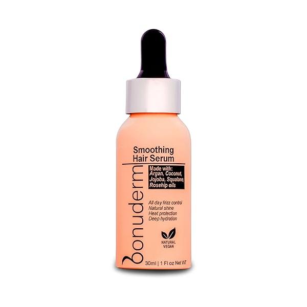 Hair Oil for Frizzy | Damaged Dry Hydrating Lightweight Deep Hydration Treatment Heat Protectant Silicone-Free Vegan Natural All Types